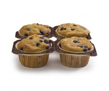 Low Carb Blueberry Muffins 4 Pack - Fresh Baked